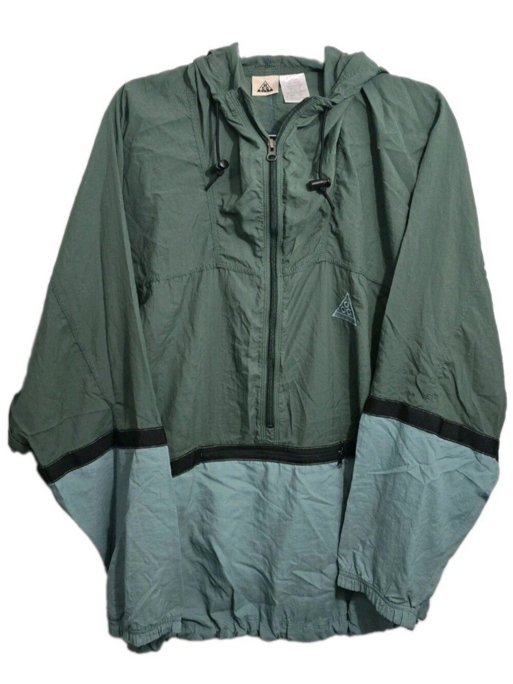 Vintage Nike ACG Anorak Windbreaker Jacket Pullover Half Zip Men’s Sz Large 90s